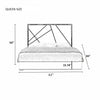 Contemporary Modernistic Comfort Leather Bed