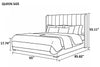 Lavishing Modernistic Luxurious Leather Bed