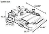 Smart Living High-Tech Multifunctional Leather Bed