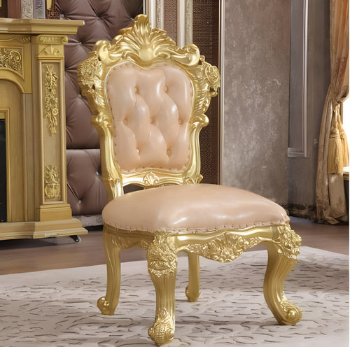 Set Of 4 European Style Dining Chairs / Lixra