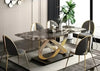 Resplendent Marble-Top Dining Table Set / Lixra