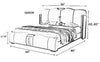 Magnolious Design Modern Leather Bed