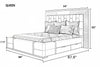 Contemporary Classic Luxurious Leather Bed