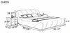 Modern Endearing Design Cozy Leather Bed