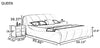Modern Endearing Design Cozy Leather Bed