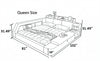Contemporary Design Multipurpose Leather Bed