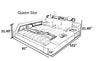 Contemporary Design Multipurpose Leather Bed