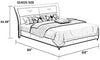Moderate Design Exclusive Leather Bed