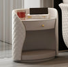 Modern Set Of 2 Wooden Nightstand With Drawer / Lixra