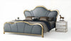 Rich Infinite Look Modern Leather Bed / Lixra