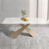 Rectangular Shaped Marble Dining Table / Lixra