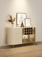 Rectangular Marble-Top Modern Buffet Table / Lixra