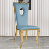Set Of 4 Comfy Fabric Dining Chair
