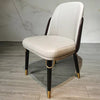 Contemporary Modern Luxury Spacious Comfort Leather Dining Chairs / Lixra