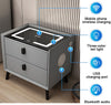 Lavish Night Stand With Bluetooth & LED Light / Lixra