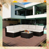 6-Piece Luxurious Outdoor Sectional Sofa Set / Lixra