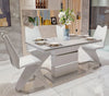 Modern Luxurious Aesthetic Appeal Wooden Dining Table Set / Lixra
