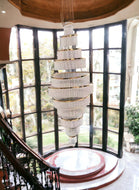 Crystal Chandelier With LED Lights / Lixra