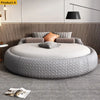 Sophisticated Designed Enduring Leather Round Bed / Lixra