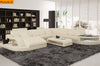 Exclusive Design Comfy Leather Sectional Sofa / Lixra