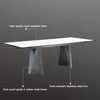 Majestic Marble Extendable Dining Table Set / Lixra