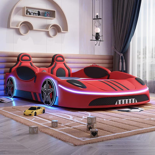 Awesome Children's Sports car Bed with Modern Glow/Lixra