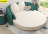 Light Luxury Multi-Functional Futuristic Design Round Sofa Bed-Lixra