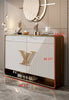 Italian Light Luxurious Golden Finish Buffet Table / Lixra