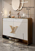 Italian Light Luxurious Golden Finish Buffet Table / Lixra