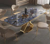 Contemporary Design Aesthetical Marble-Top Dining Table Set / Lixra