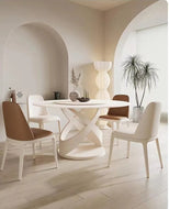 Elegant Round Dining Table Set / Lixra