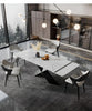 Modern Extendable Marble Dining Table Set / Lixra