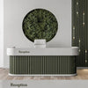 Appealing Design Wooden Reception Desk / Lixra