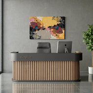 Appealing Design Wooden Reception Desk / Lixra