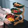 Modern Creative Three-Layer Fruit And Bowl Plate / Lixra