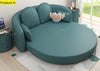 Light Luxury Multi-Functional Futuristic Design Round Sofa Bed-Lixra