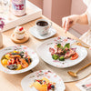 30/60 Pieces Elegant Kitchen Ceramic Dinnerware Set / Lixra