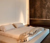 Contemporary Trailblazing Design Comfy Fabric Bed / Lixra