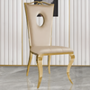 Set Of 4 Comfy Fabric Dining Chair