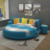 Embraced Luxurious Design Fabric Round Bed / Lixra