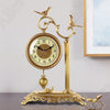 Timeless Elegance European Brass Desk Clock/Lixra