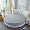 Velvet Fabric Round Bedsheet And Pillow Cover / Lixra