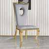Set Of 4 Comfy Fabric Dining Chair