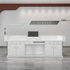 Appealing Design Wooden Reception Desk / Lixra