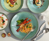 Classic Pigmented Vintage Dinnerware Set / Lixra