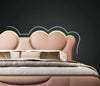 Charming Heart Shaped Leather Bed