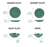 Classic Pigmented Vintage Dinnerware Set