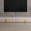 Modern Luxurious Design Wooden Marble-Top TV Stand & Coffee Table / Lixra