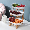 Modern Creative Three-Layer Fruit And Bowl Plate / Lixra