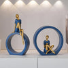 Abstract Figurines for Stylish Home and Office Decor/Lixra
